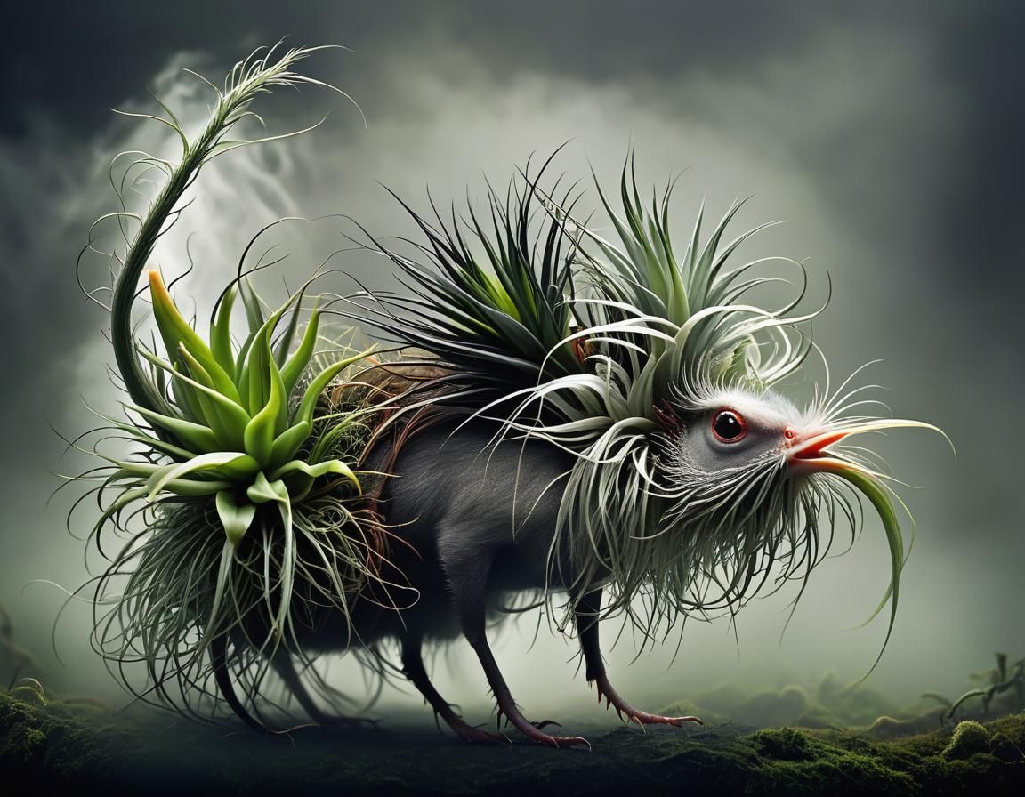 Humorous Flora and Fauna with Sketchy Magic