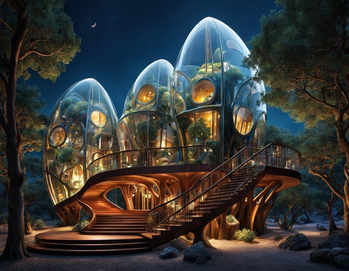 Futuristic Foresthome
