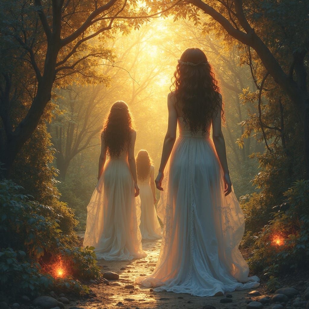 Surreal Goddess Reveals Internal Structure