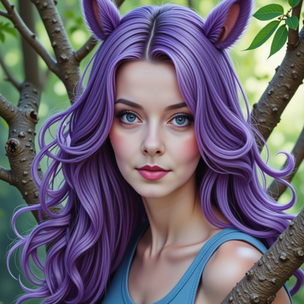 Squirrel Girl in Epic Comic Book Style