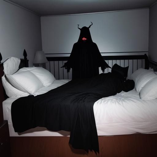 Terrifying Sleep Paralysis Demon in the Bedroom
