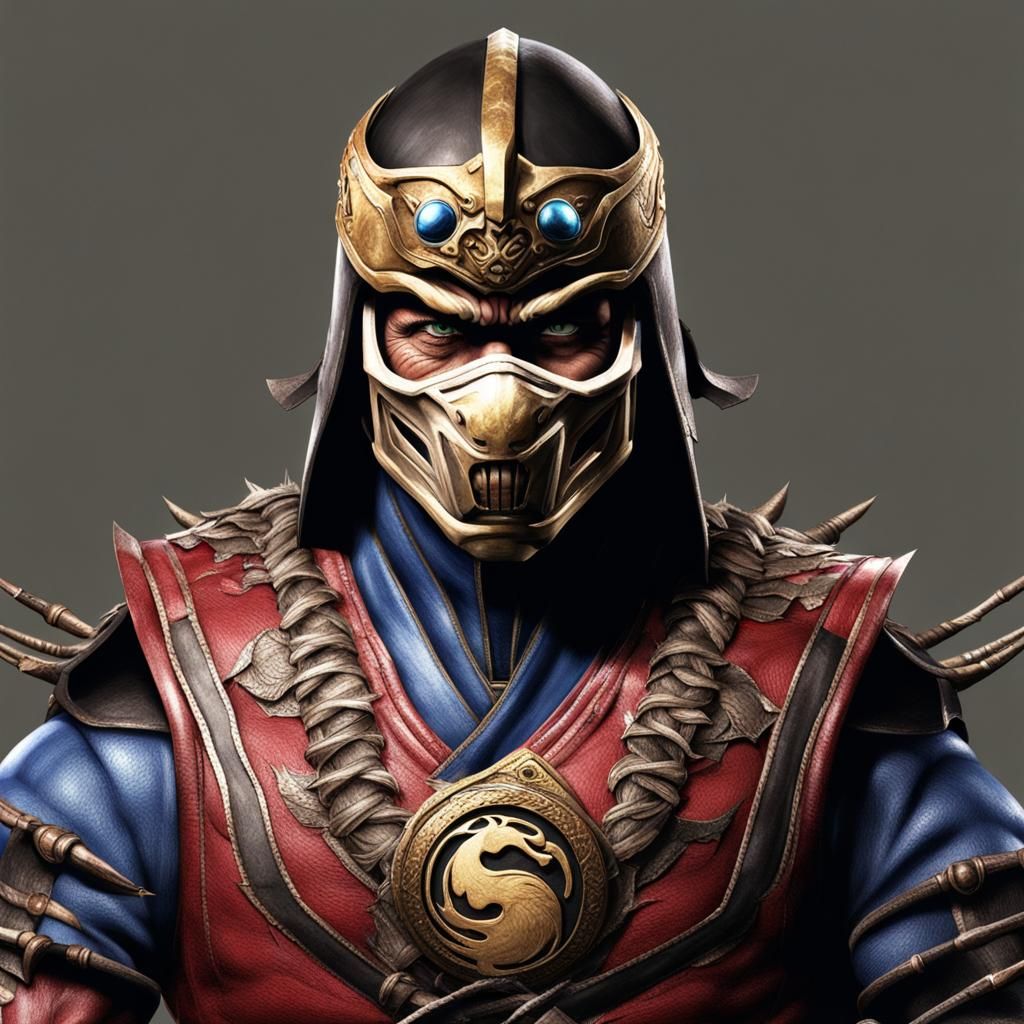 Hyperrealistic Kintaro from Mortal Kombat