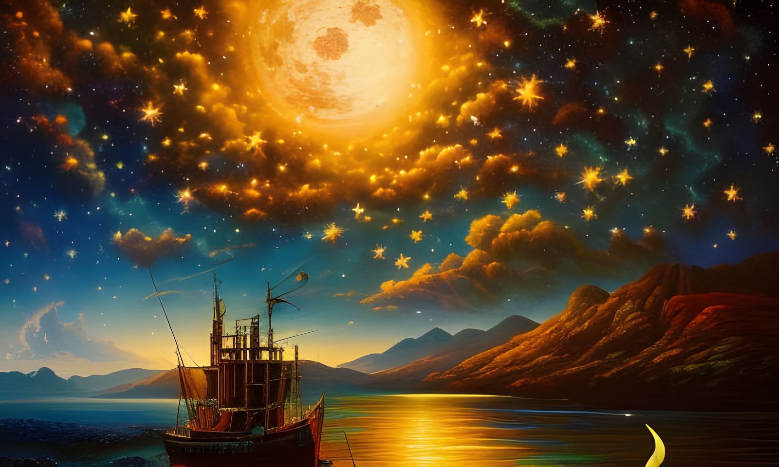 A night under the stars