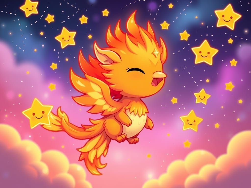 Gryphoenix's Magical Universe [anime-style phoenix-gryphon]