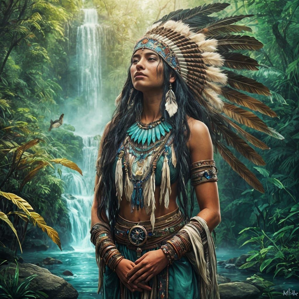 Earth Goddess Revered in Jungle Sanctuary