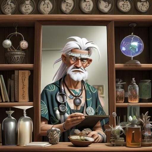 Doctor Spook's Tiki Hut Office