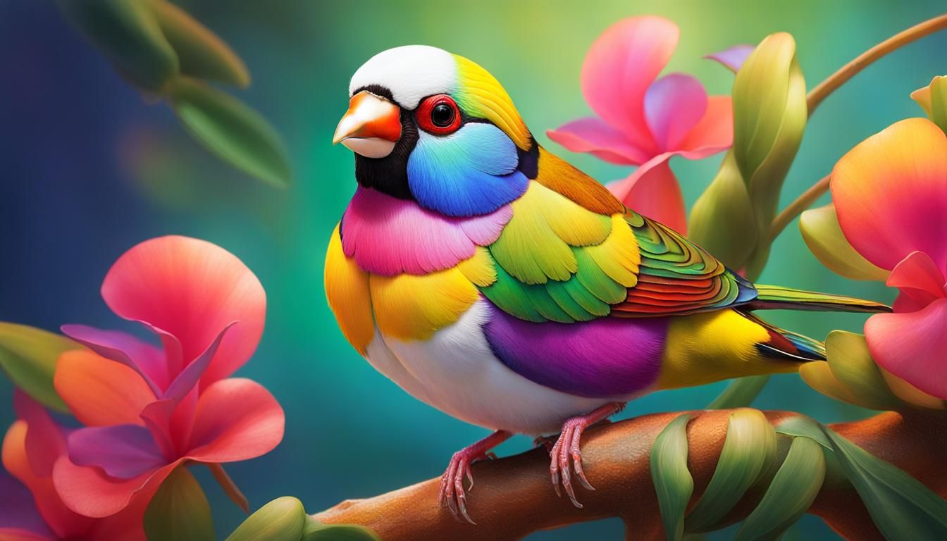 Lady Gouldian Finch