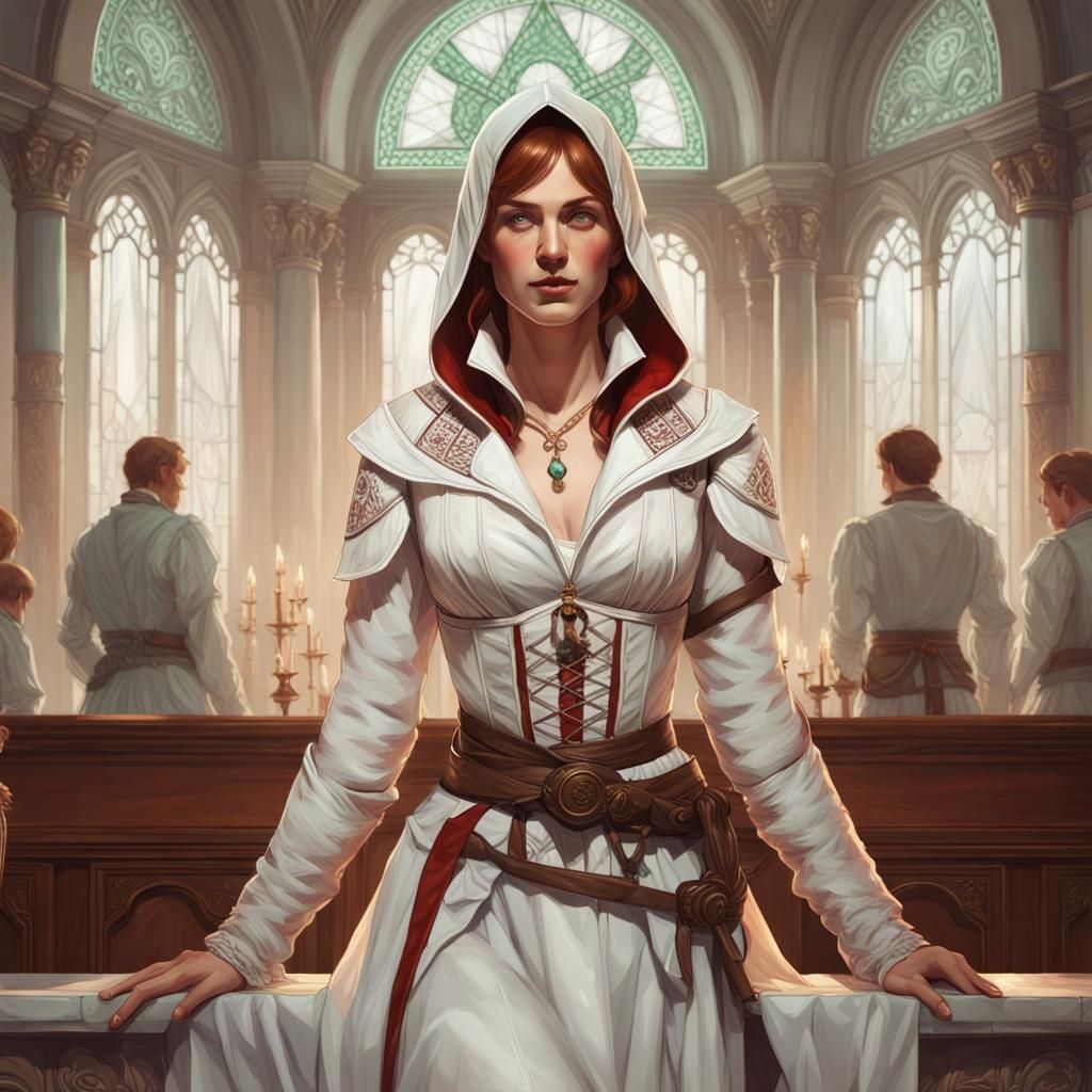 Victorian Assassin's Creed Character Portrait