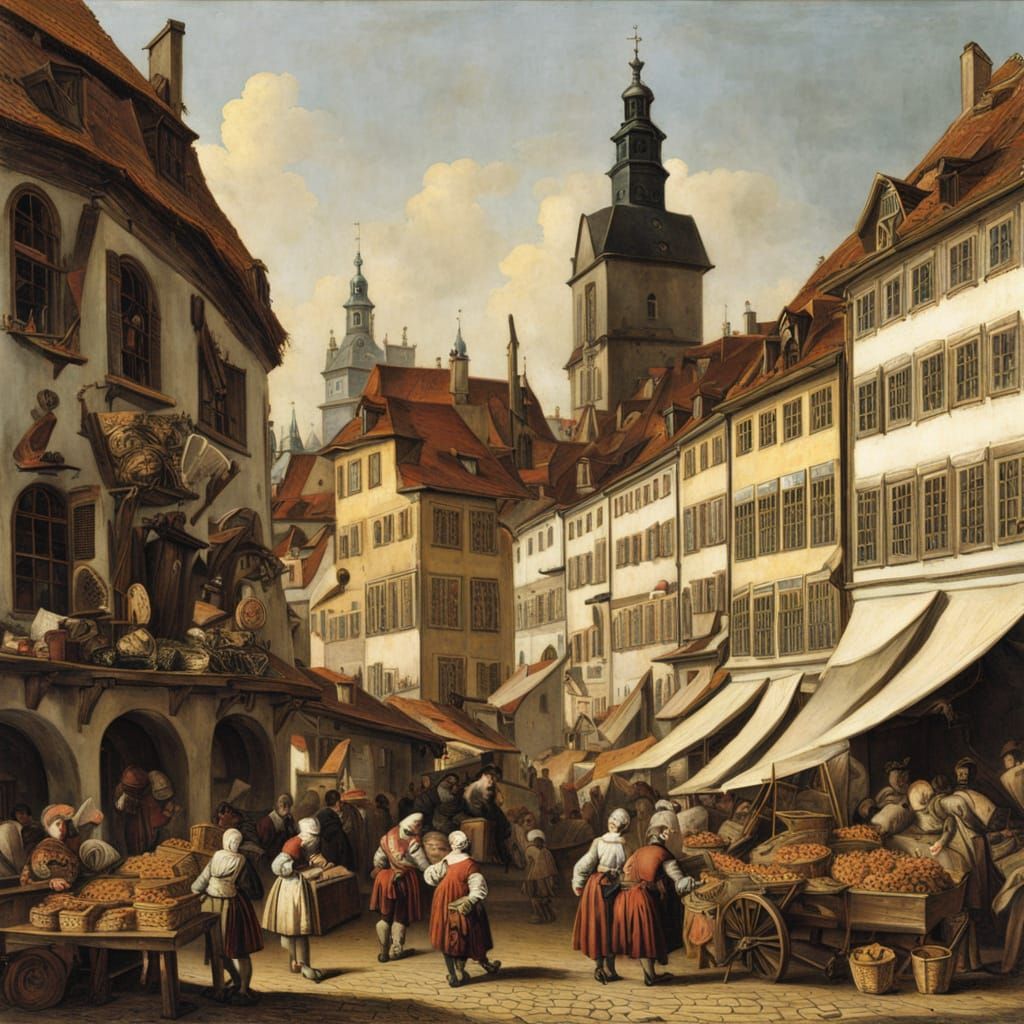 The Marketplace of Pirna