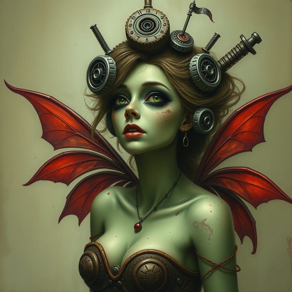 Green Goddess of the Crimson Realm