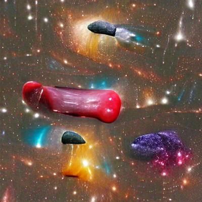 Abstract Art Created From a Blank Prompt