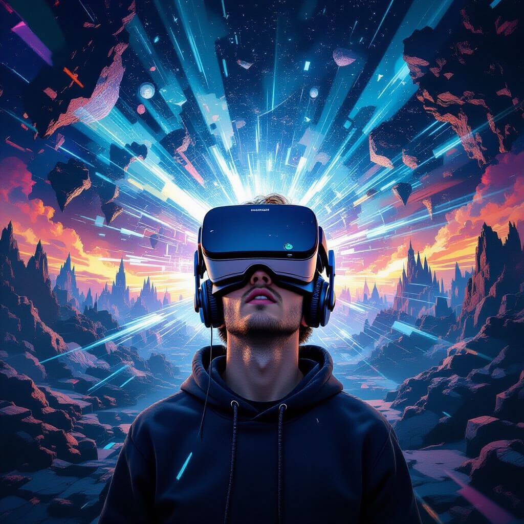 Surreal VR Delusion: Hallucinations in a Digital Dreamscape