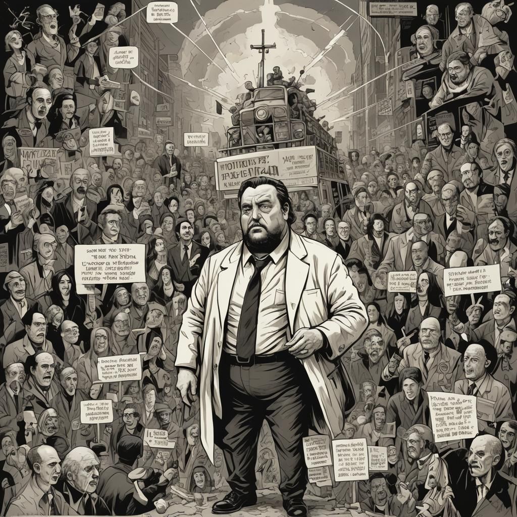 Cyberpunk Angels in Densely Calligraphed Plot