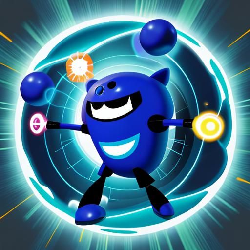 Magic Magnet Forcefield Cartoon Character