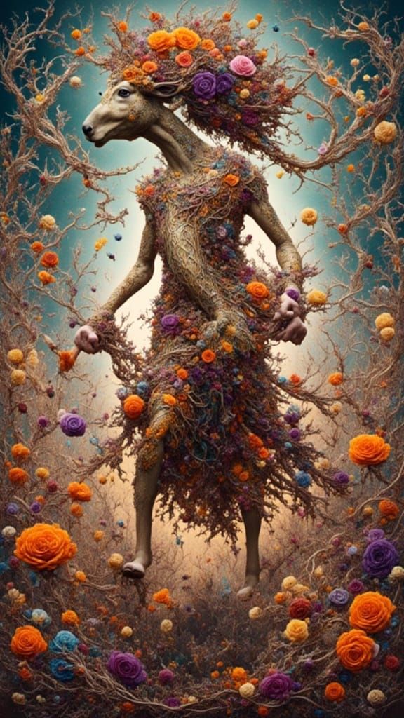 Flora Lora Generative Art