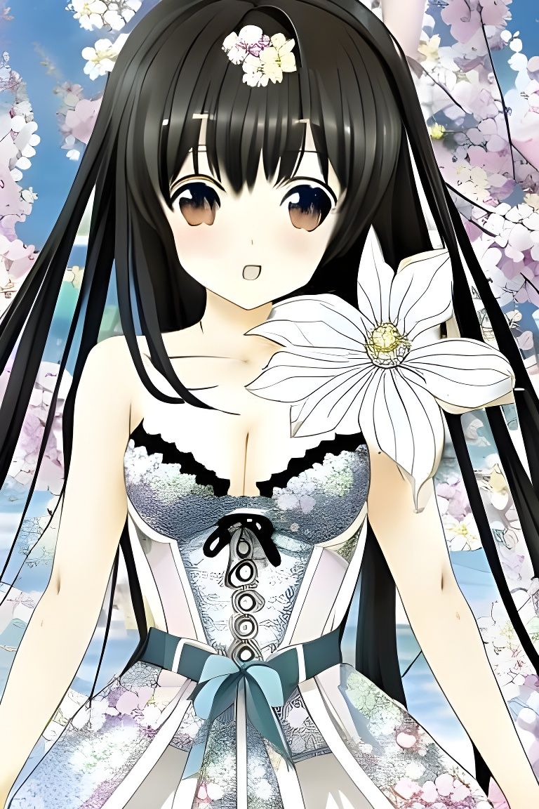 Anime Flower Girl (variant)