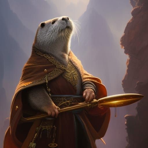 teh Otter Fighting Monk