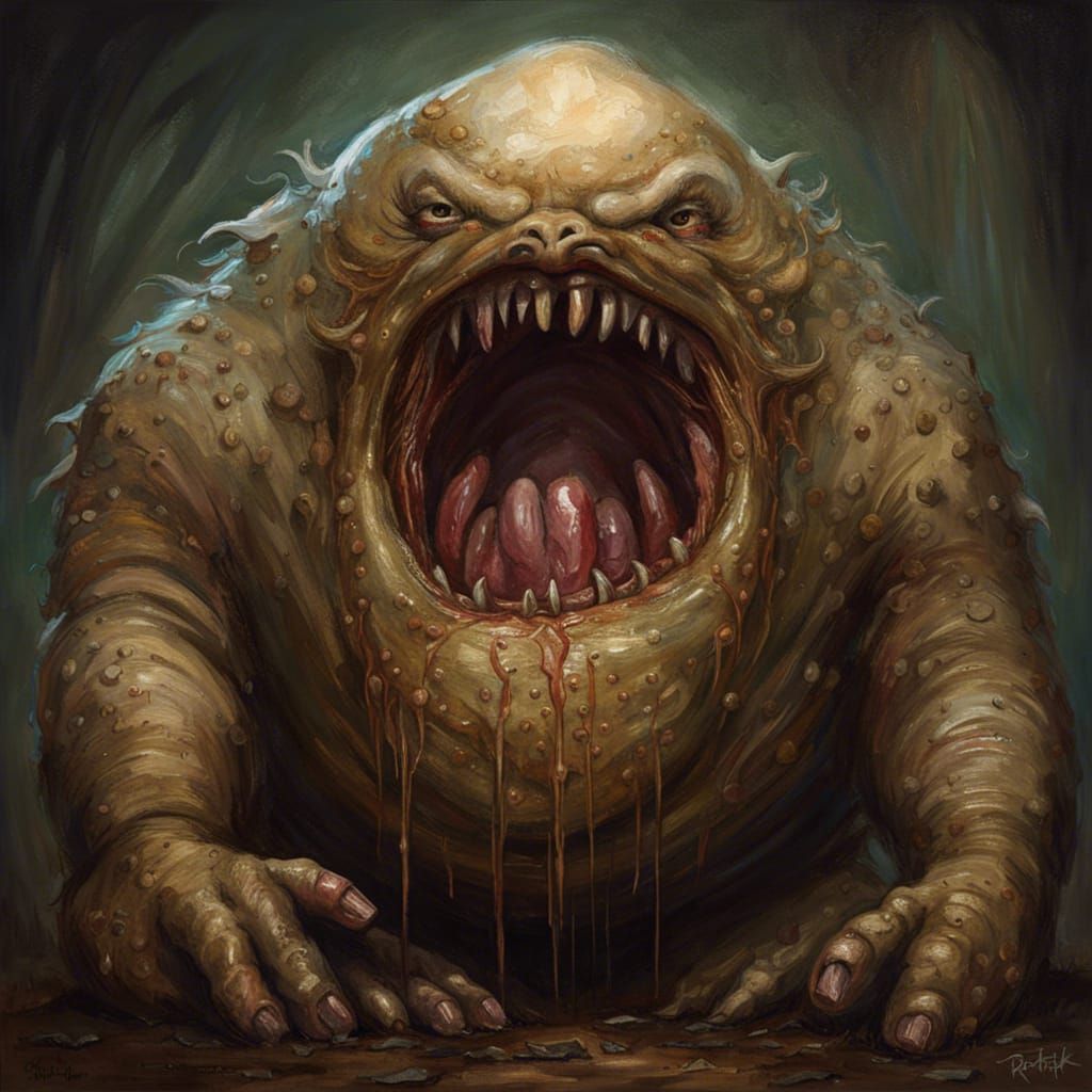 Sinister Bloated Phallic Monster