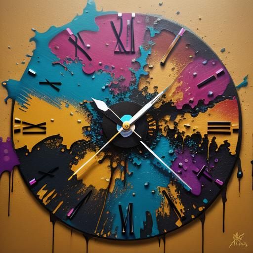 Vibrant Graffiti Art Inspired by Gaudi