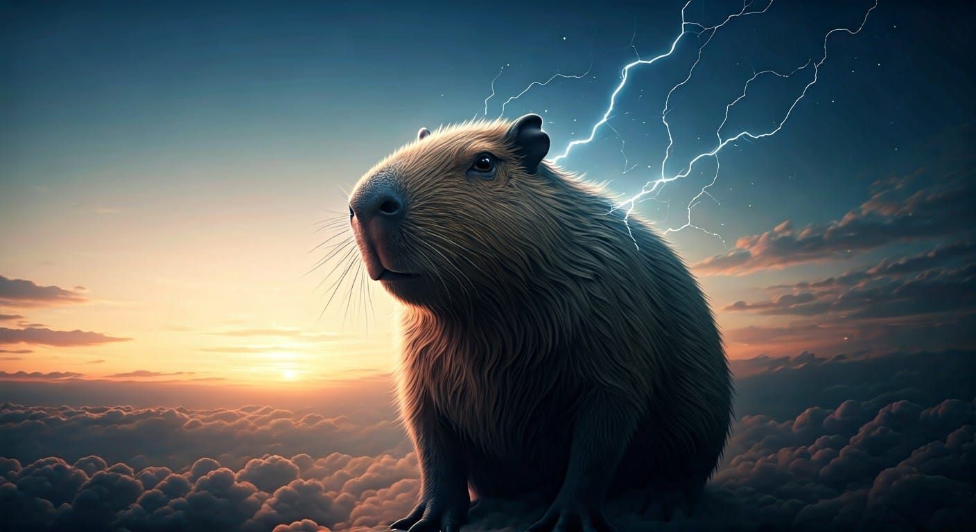 4 capybara, enlightened