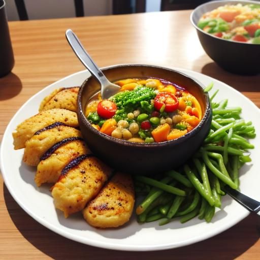 AI-Generated Image of Food