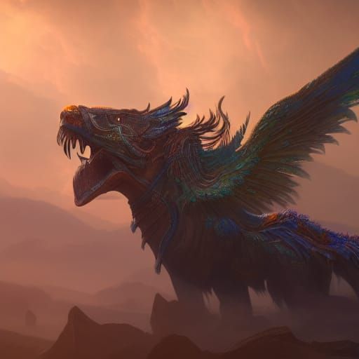 Fantastical Spirit: Detailed Matte Painting