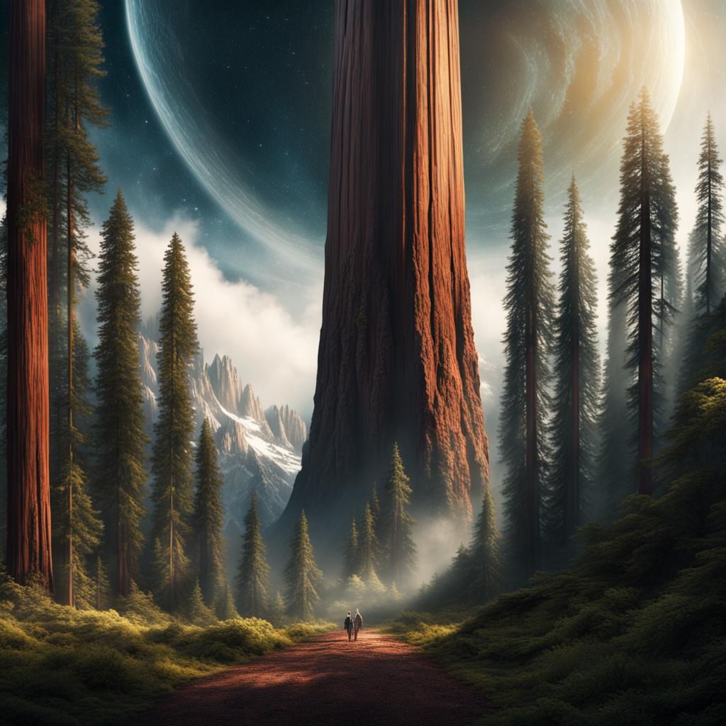 Epic Redwood Bending Space and Time