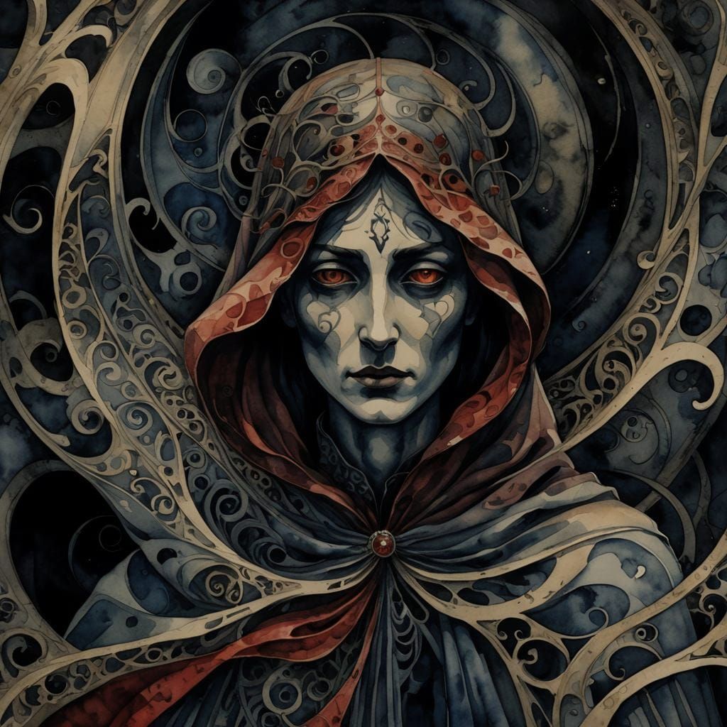 An Expressionist Masterpiece: 'Fear Incarnate' in Dark, Cosm...