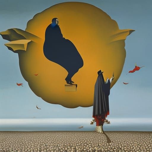 Surreal Image: Kissing Blood Off Hands