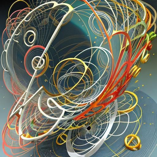 Intricate Lissajous Curves with Ball Bearing Appearance