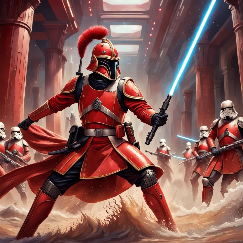 Star Wars Imperial Royal Guard Concept Art