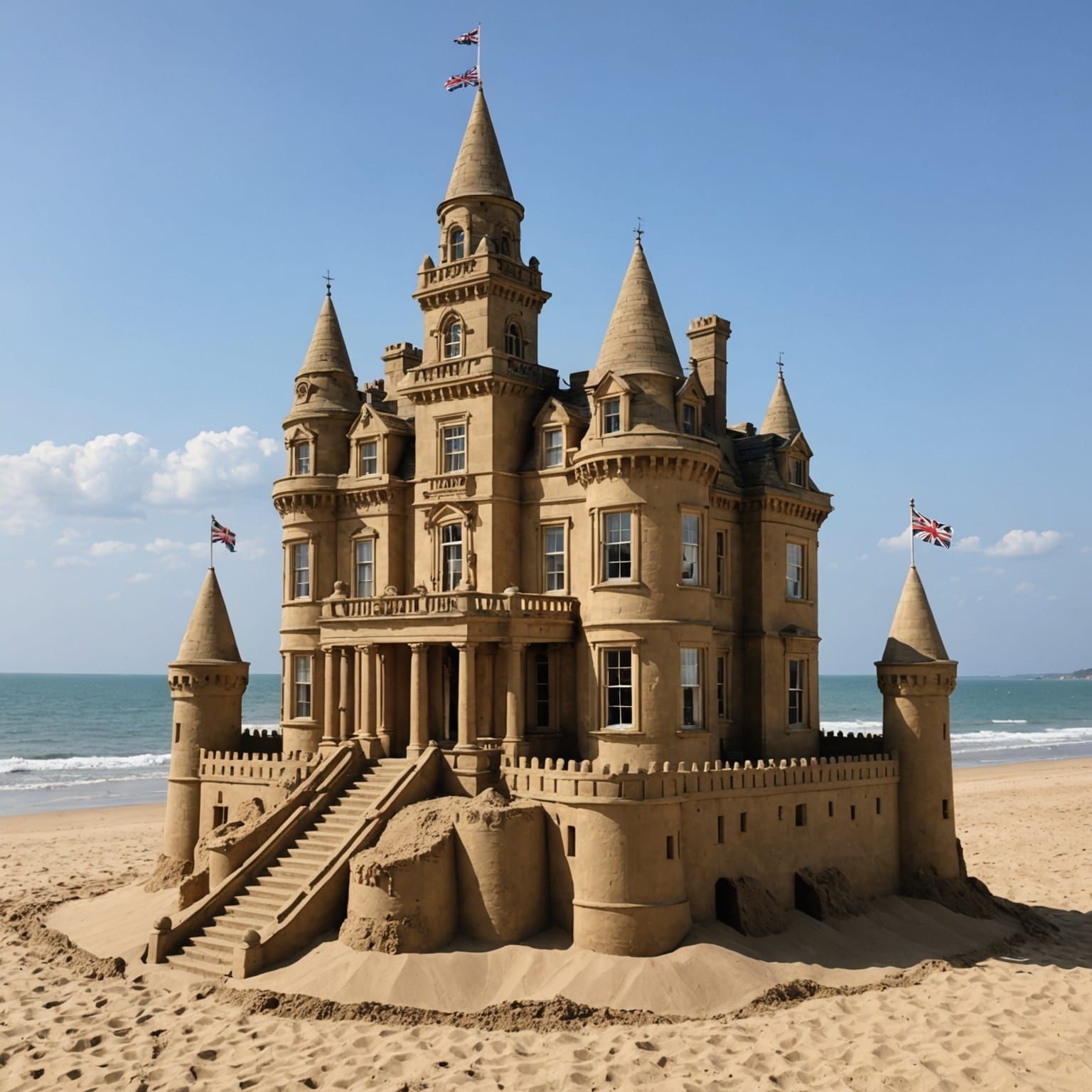 Grand Estate Sandcastle in Regency Style