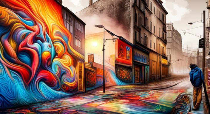 Post-Apocalyptic World at Peace: Graffiti Art