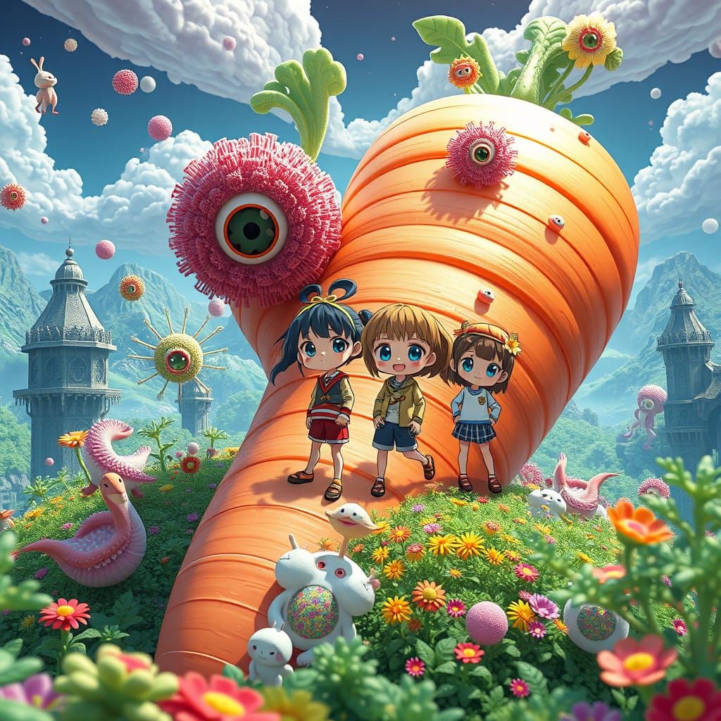Vibrant Carrot World Unveiled