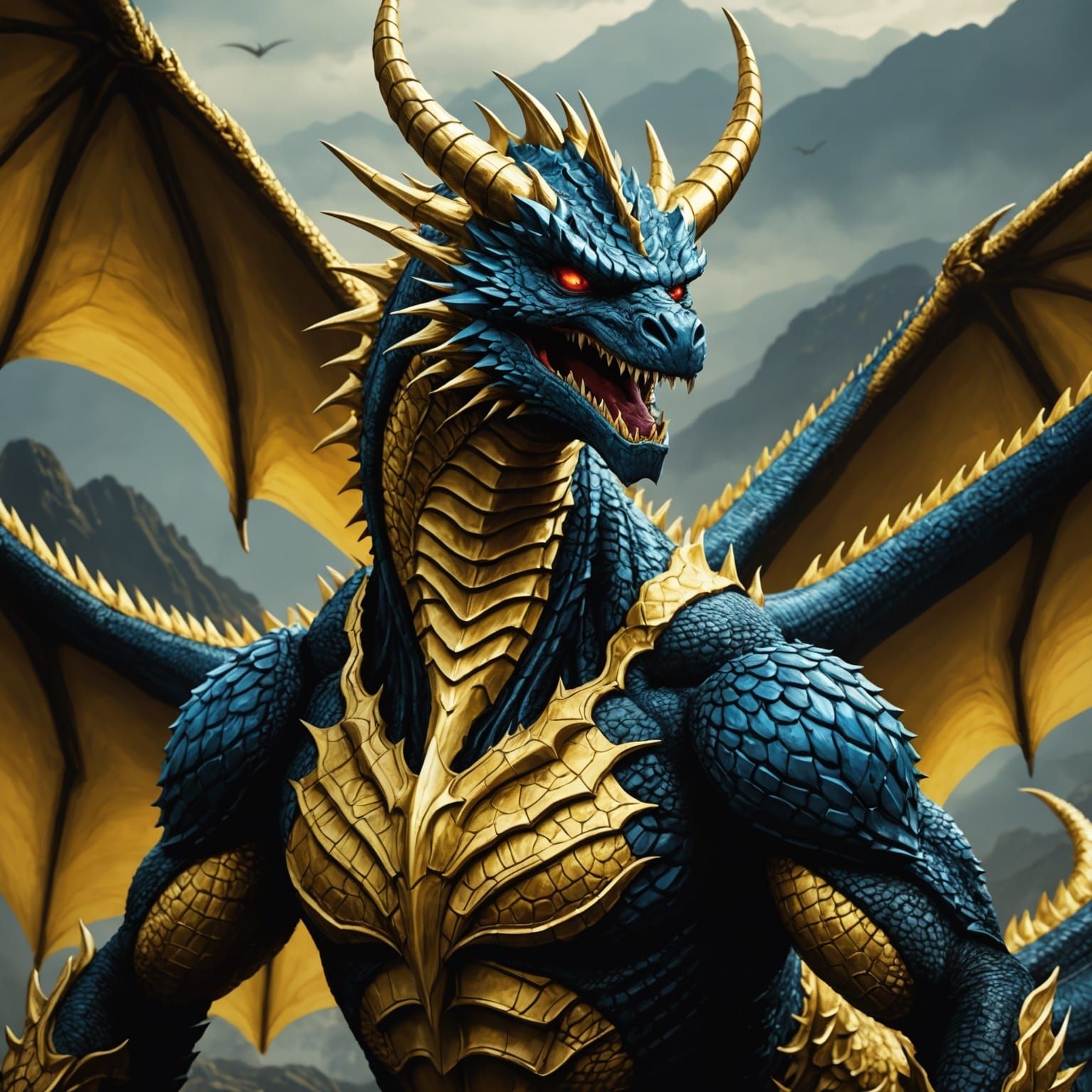 King Ghidorah: Golden Three-Headed Dragon