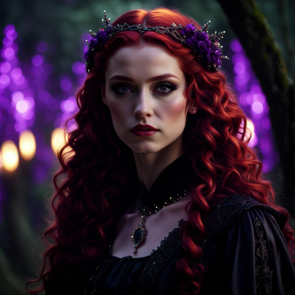 Beautiful Gothic Nymph