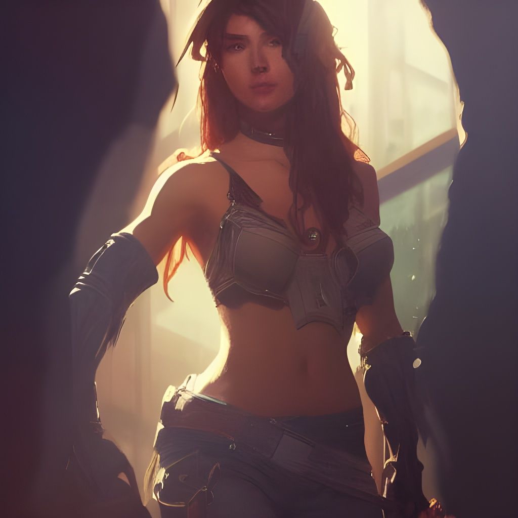 Hyperdetailed Outlaw Portrait in Art Nouveau Style