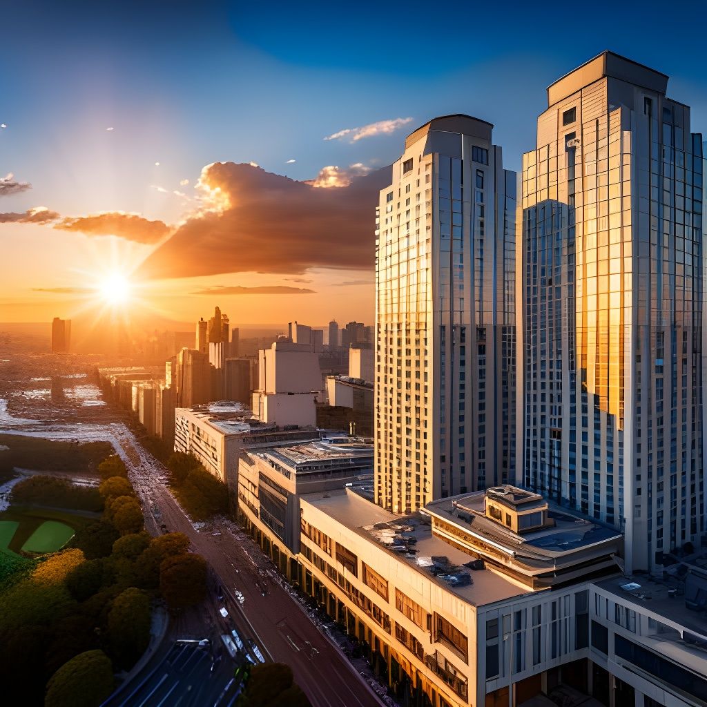 The Ria Towers (ElectriCity, Shot #1)