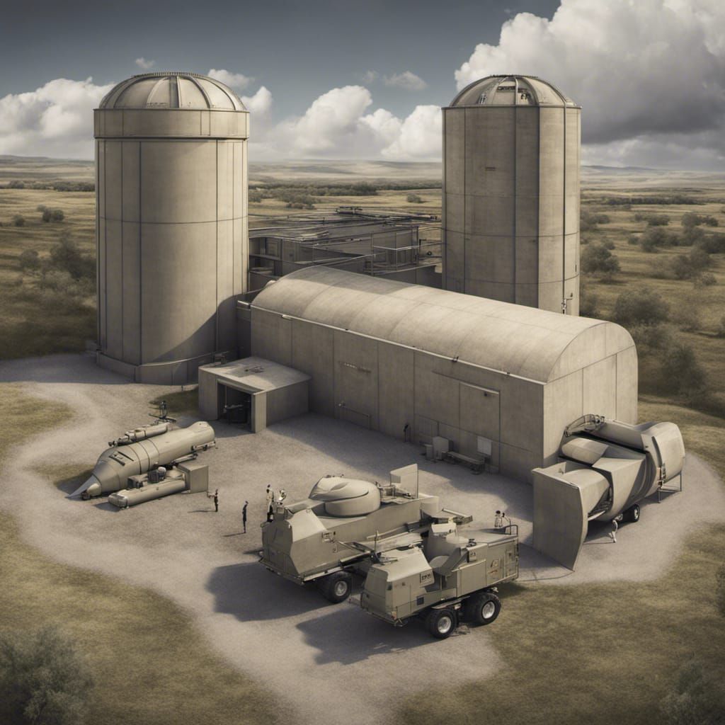 American Missile Silo Exterior in the Modern Age