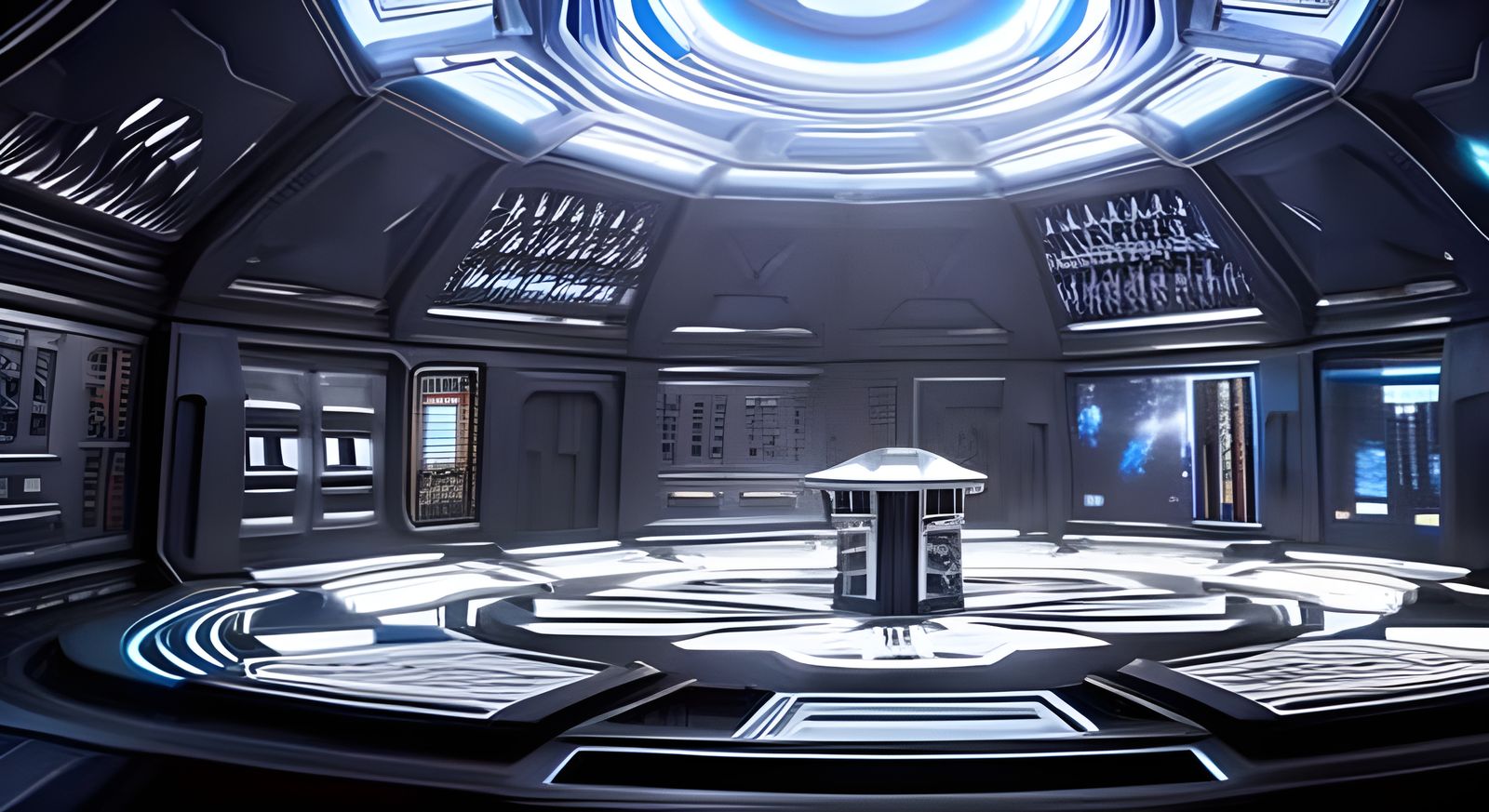 TARDIS console room concept V