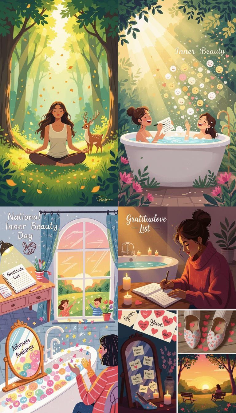 Celebrating Inner Beauty Day with Gratitude and Kindness