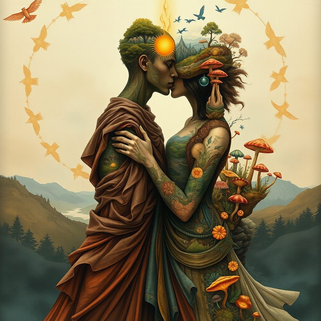 Ethereal Dreamscapes Unite in a Surreal, Cyberpunk-Inspired ...