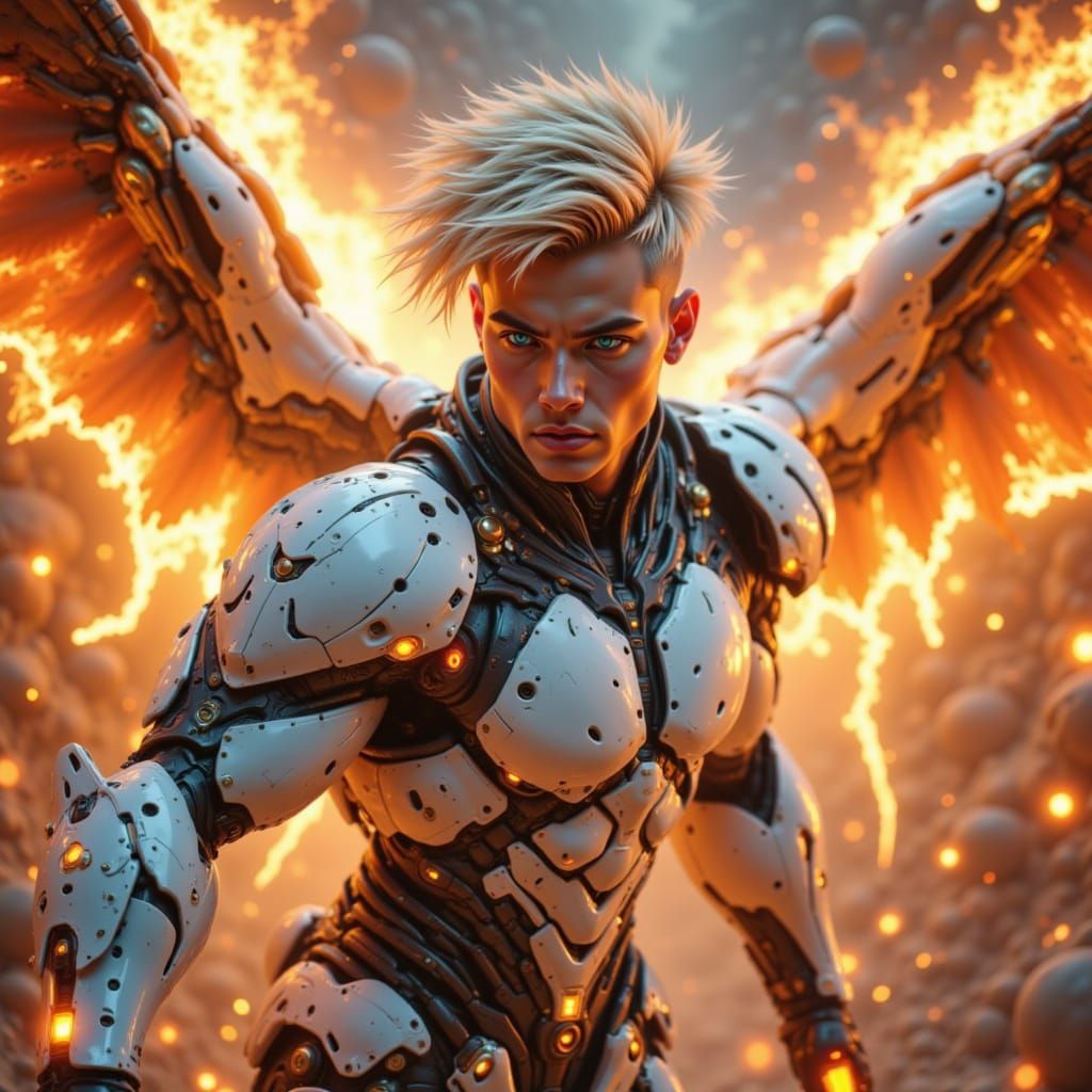 <lora:Mecha Tech Armor:1.0>