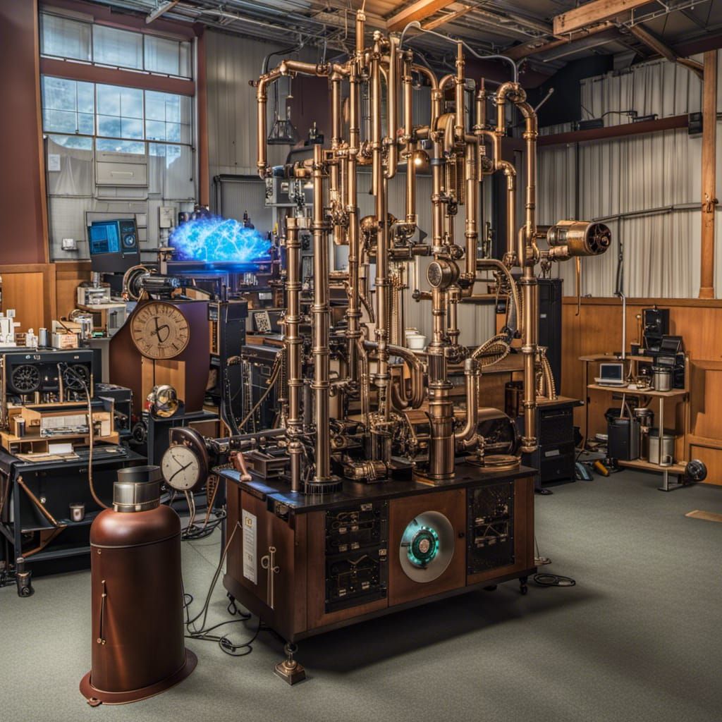 Steampunk Mass Spectrometer with Tesla Coils