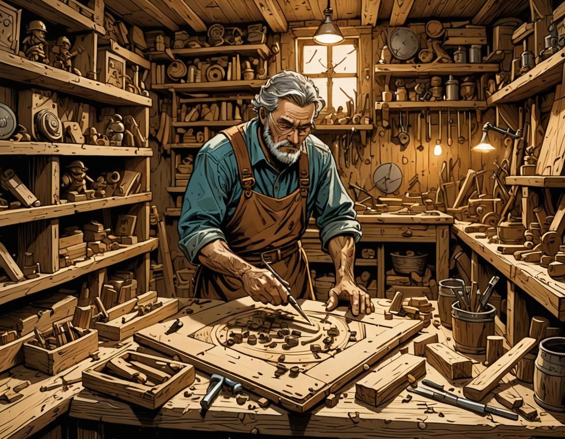 Gepetto's Workshop: Crafting a Wooden Army