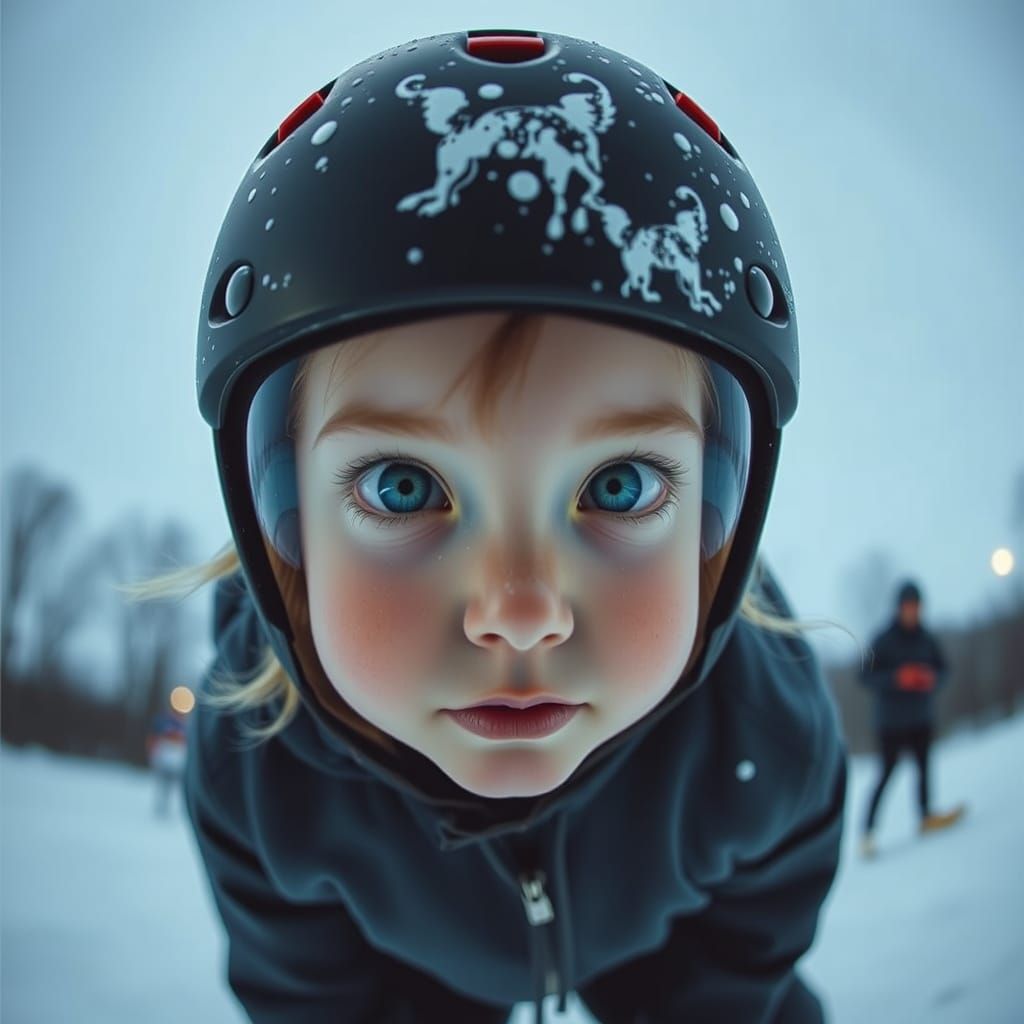 Eye Skateboarder: Visual Metaphor of Anatomy and Skateboardi...