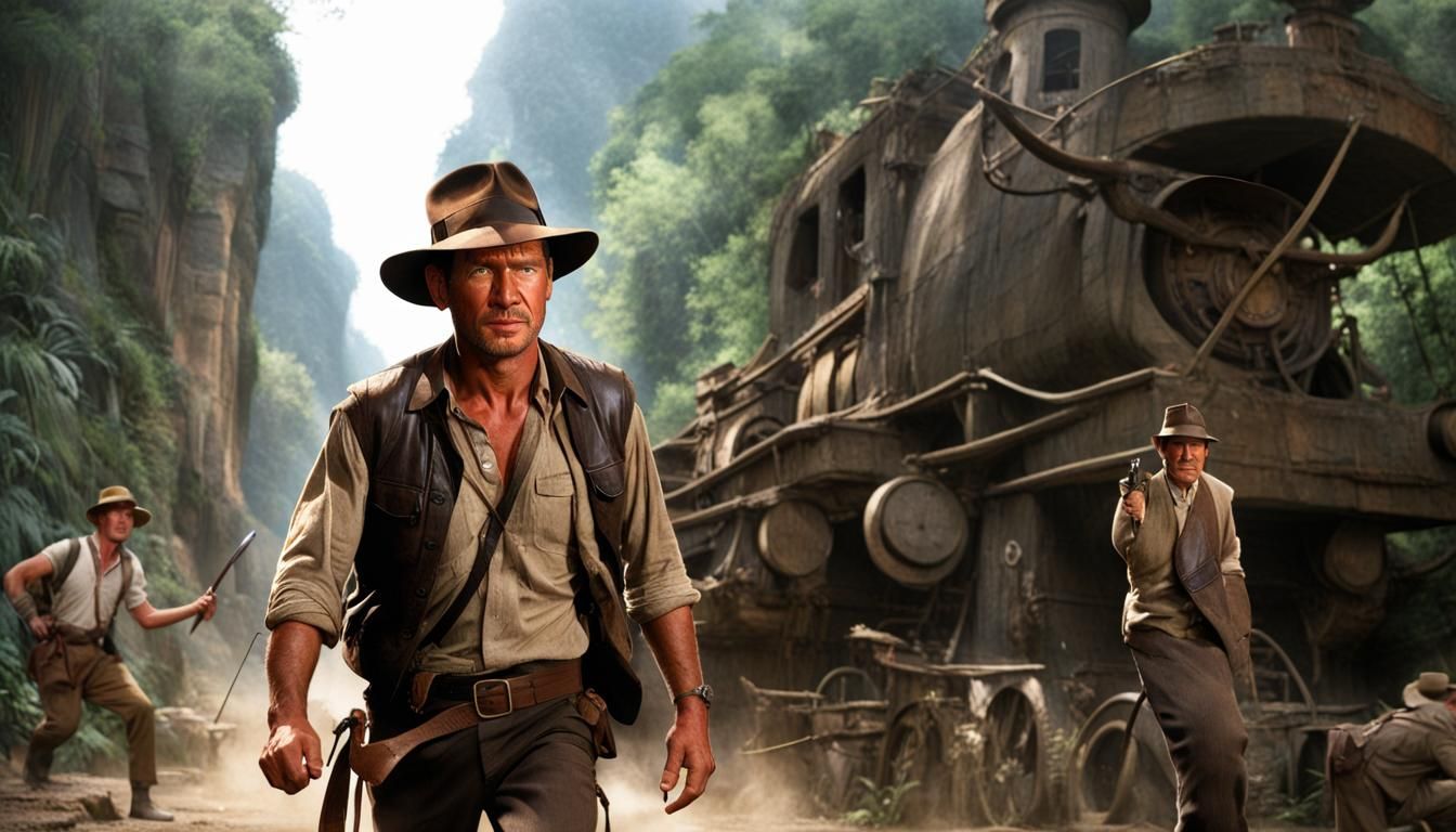 AI Generated Indiana Jones Image