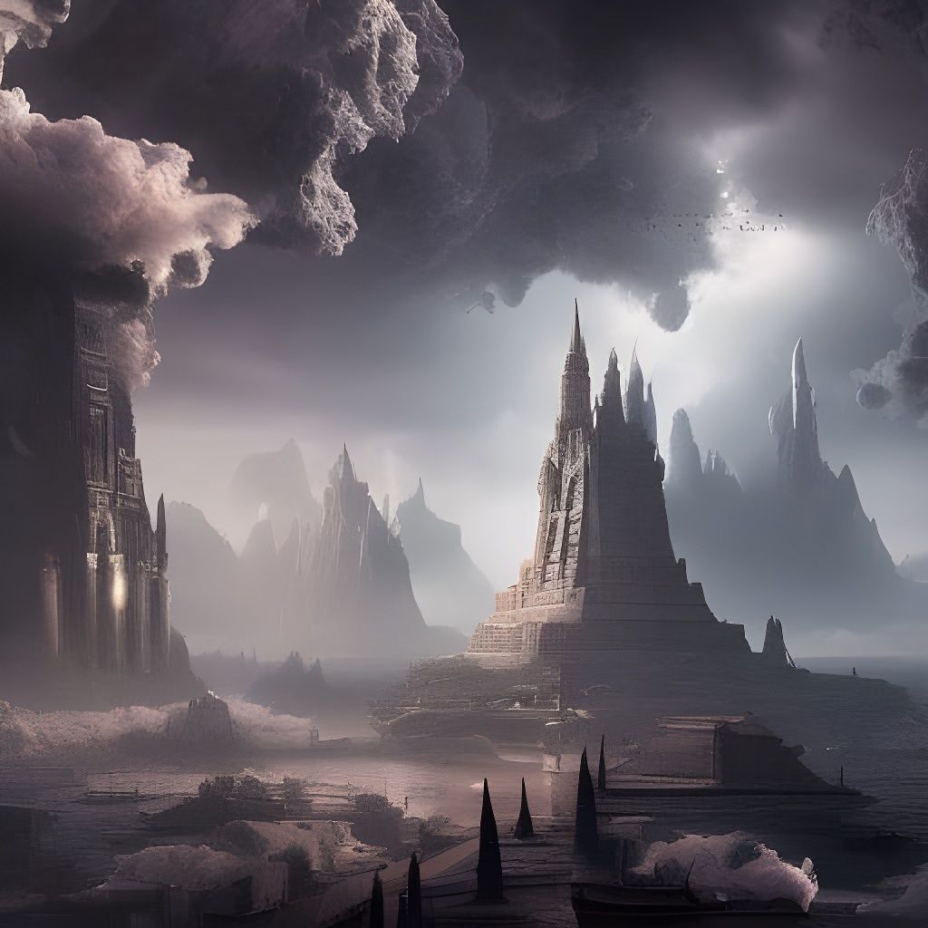 Epic Digital Painting: What Happens When We Die?