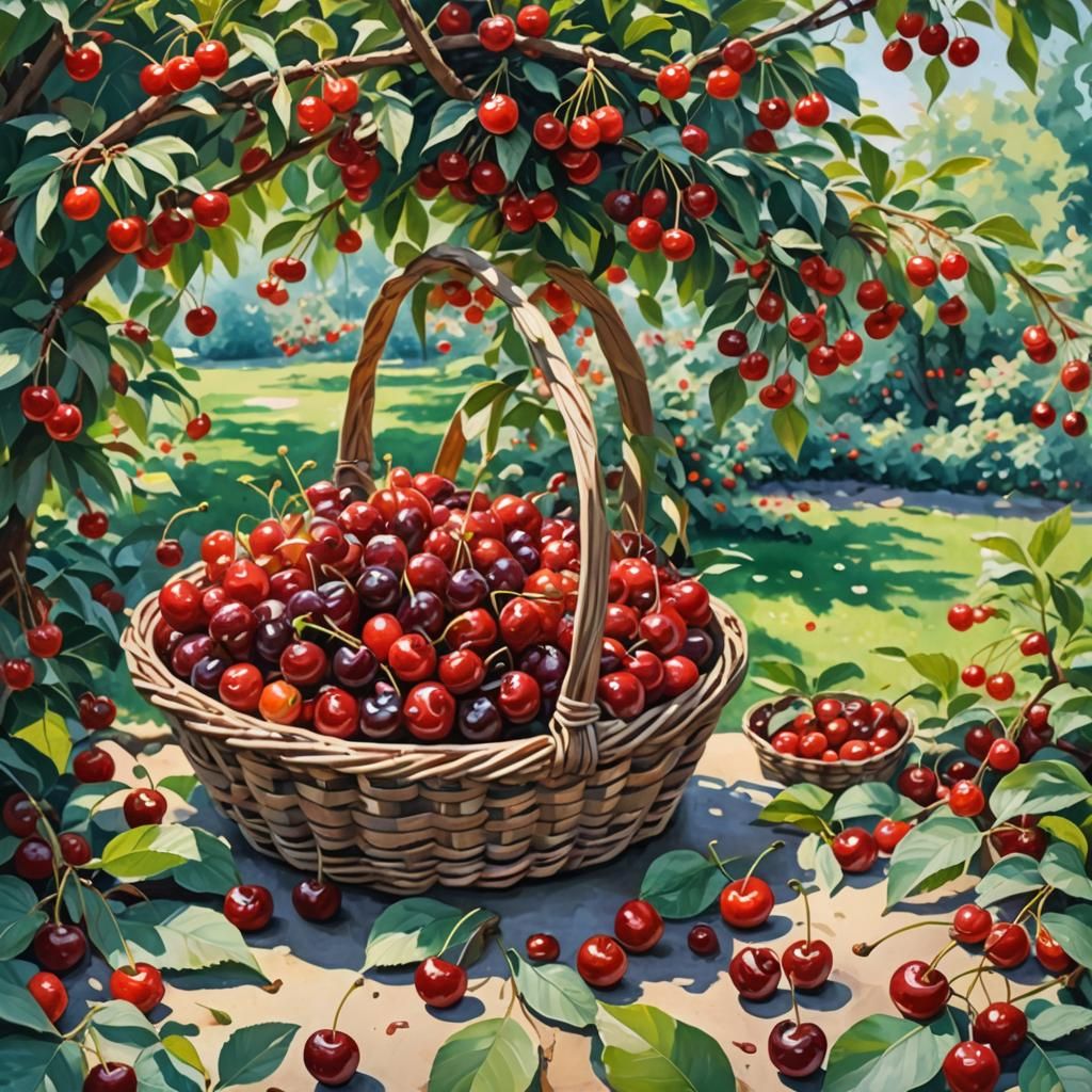 Ethereal Morning Gouache Masterpiece