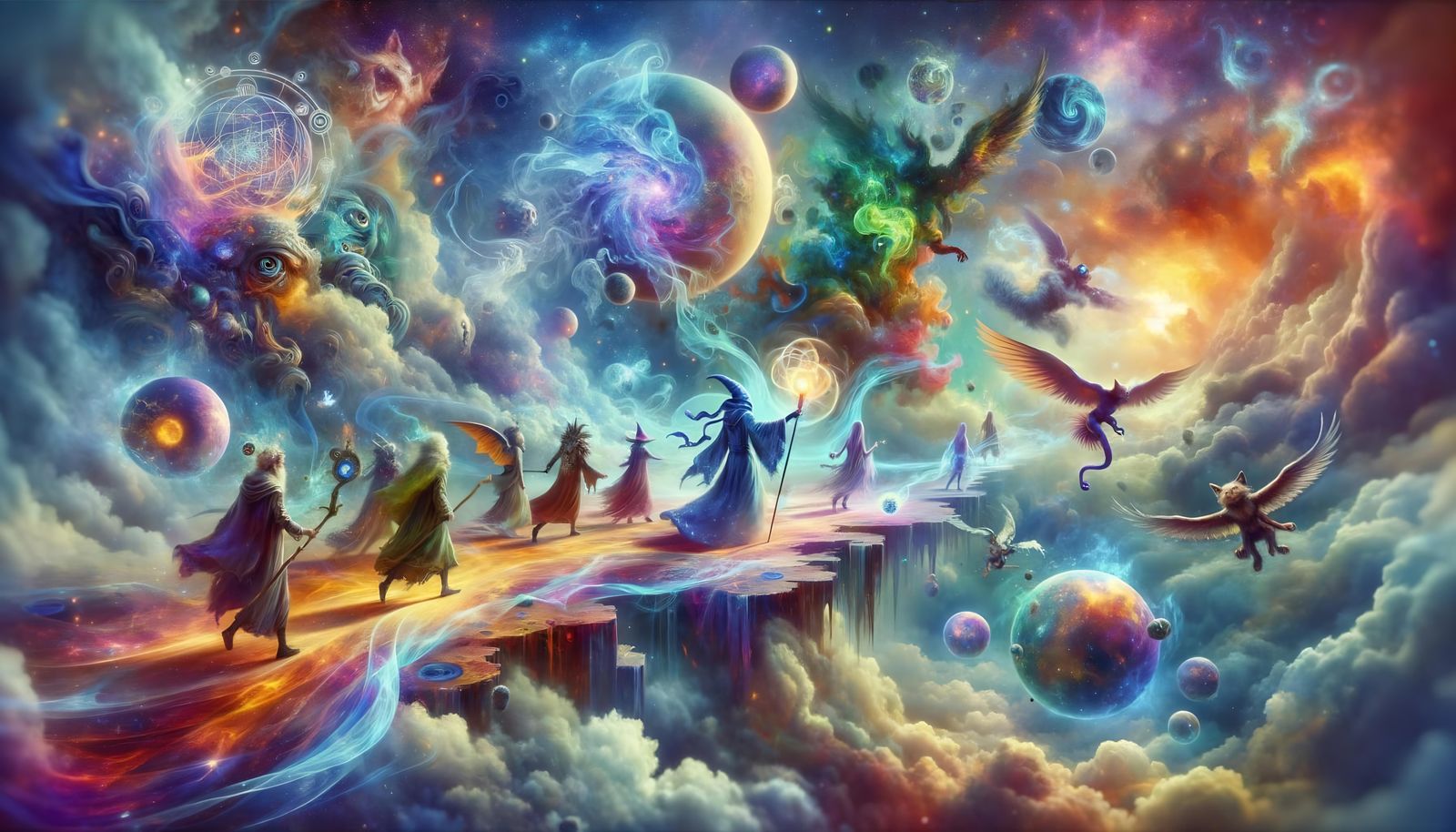 Dreamscape: Spellcaster's Journey Through a Surreal Dream Re...